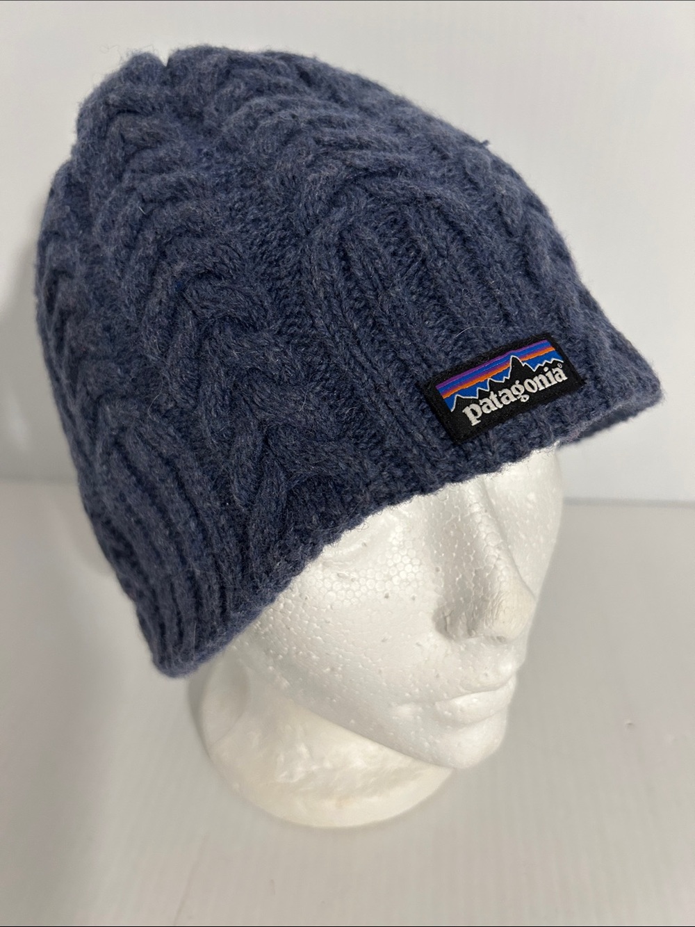 Patagonia beenie hat 70% wool unisex